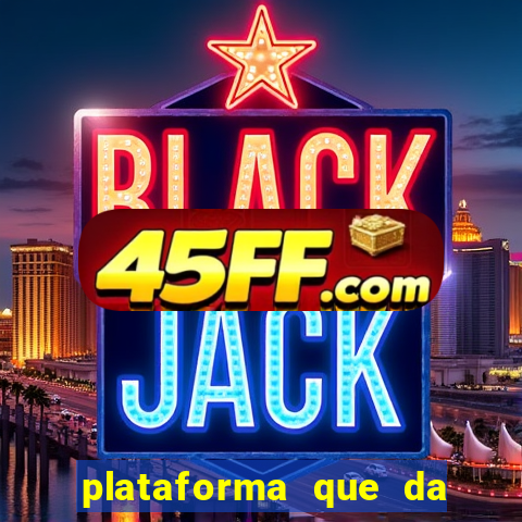 plataforma que da bonus de registro